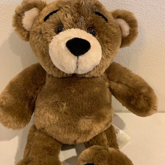 BuildABear Toys Buildabear Brown Plush Bear Weyebrows 6